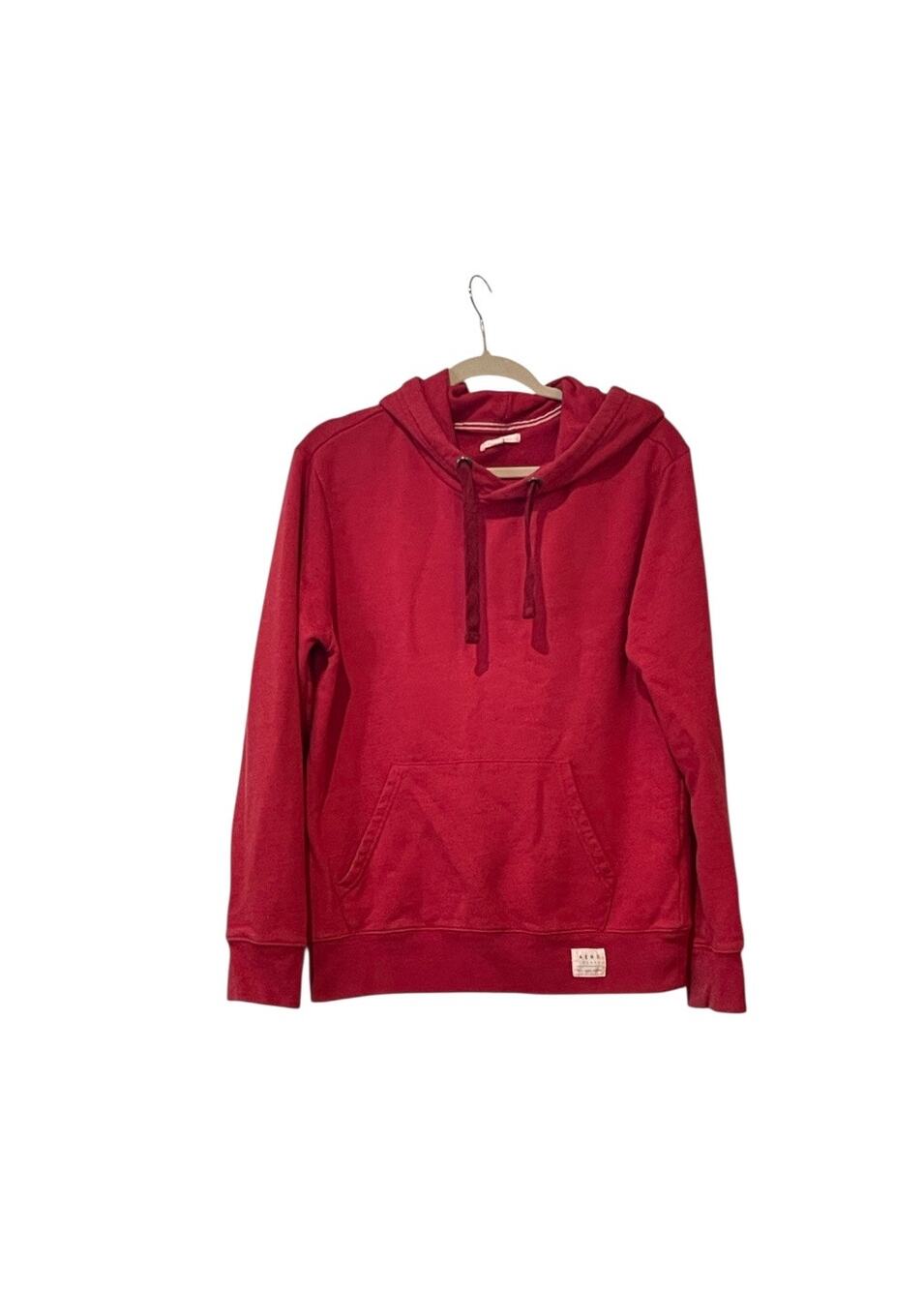 Aero Lounge Bright Red Hoodie Men’s Woman’s Medium